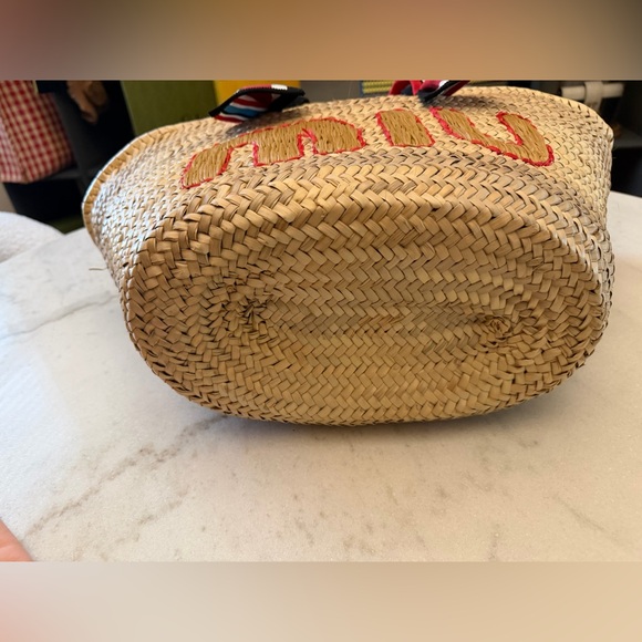 Miu Miu Raffia Handbag Basket bag - Picture 14 of 15
